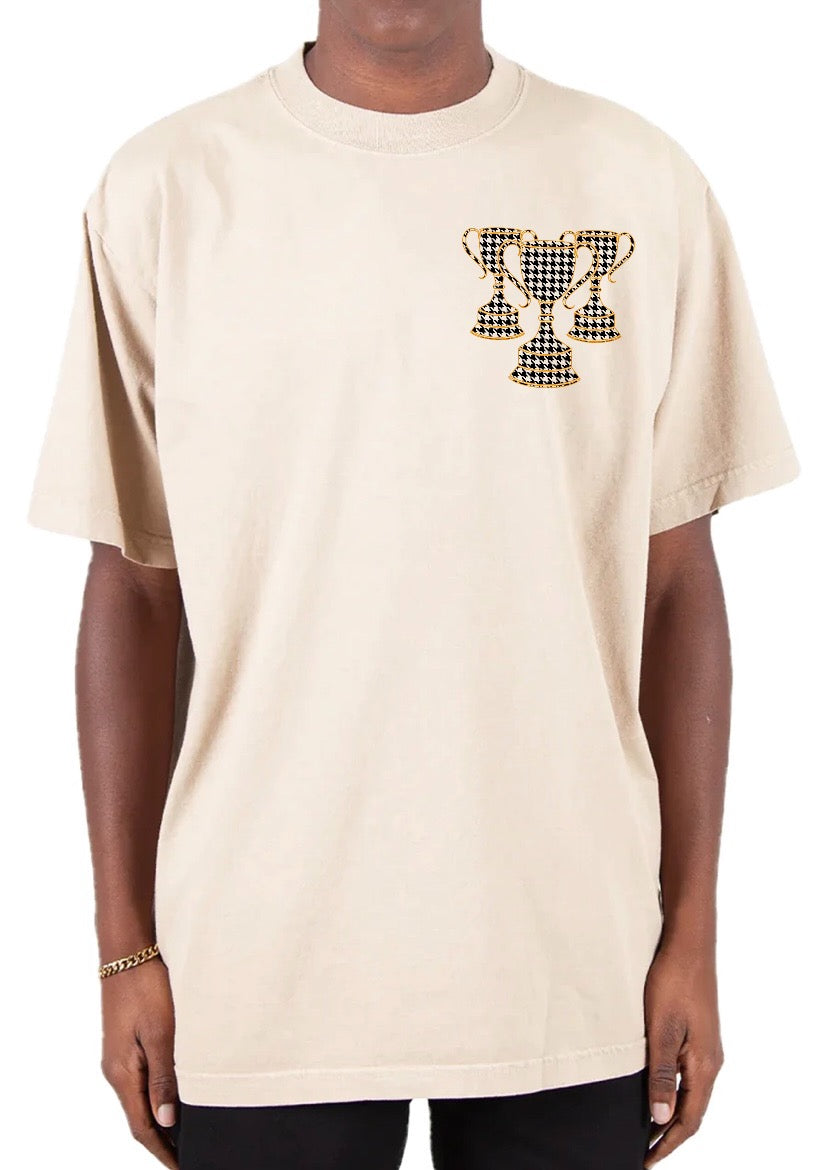 Uppity Houndstooth Heavyweight T Unisex