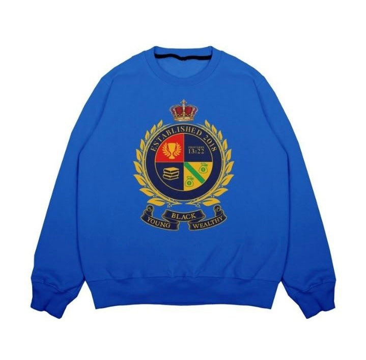 Wealthy Crest Crewneck Unisex