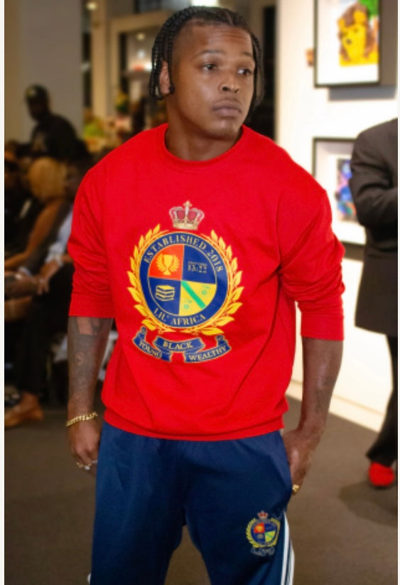 Wealthy Crest Crewneck Unisex