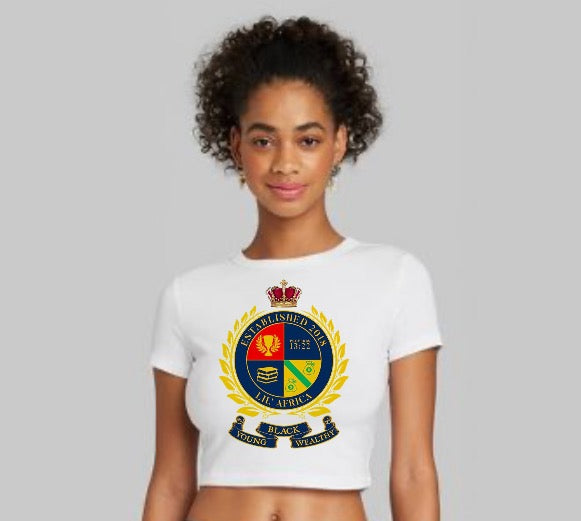 Wealthy Crest Crop Top