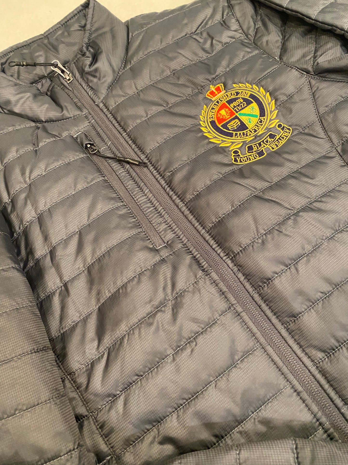 Wealthy Crest Bouble Jacket