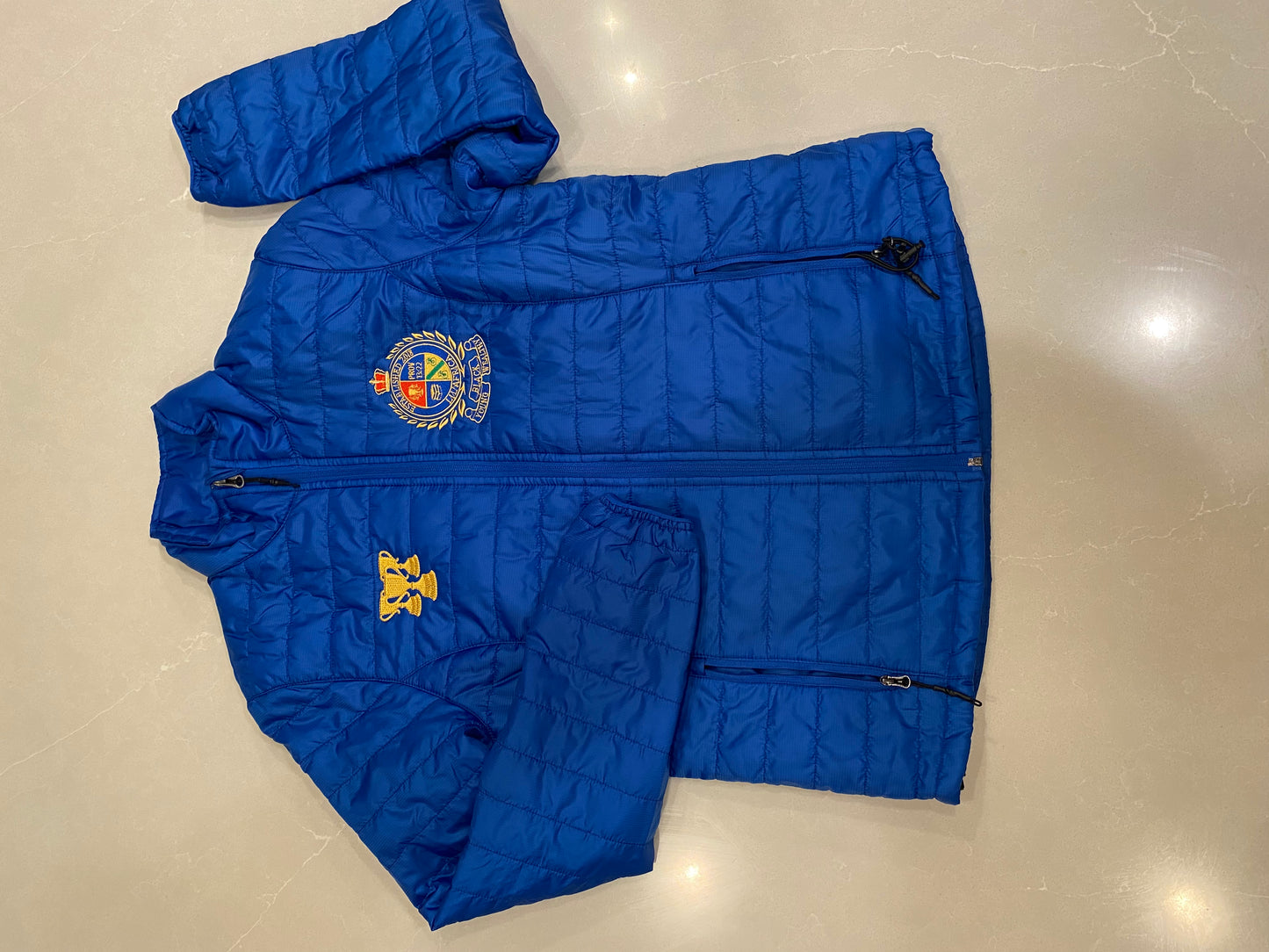 Wealthy Crest Bubble Jacket Female