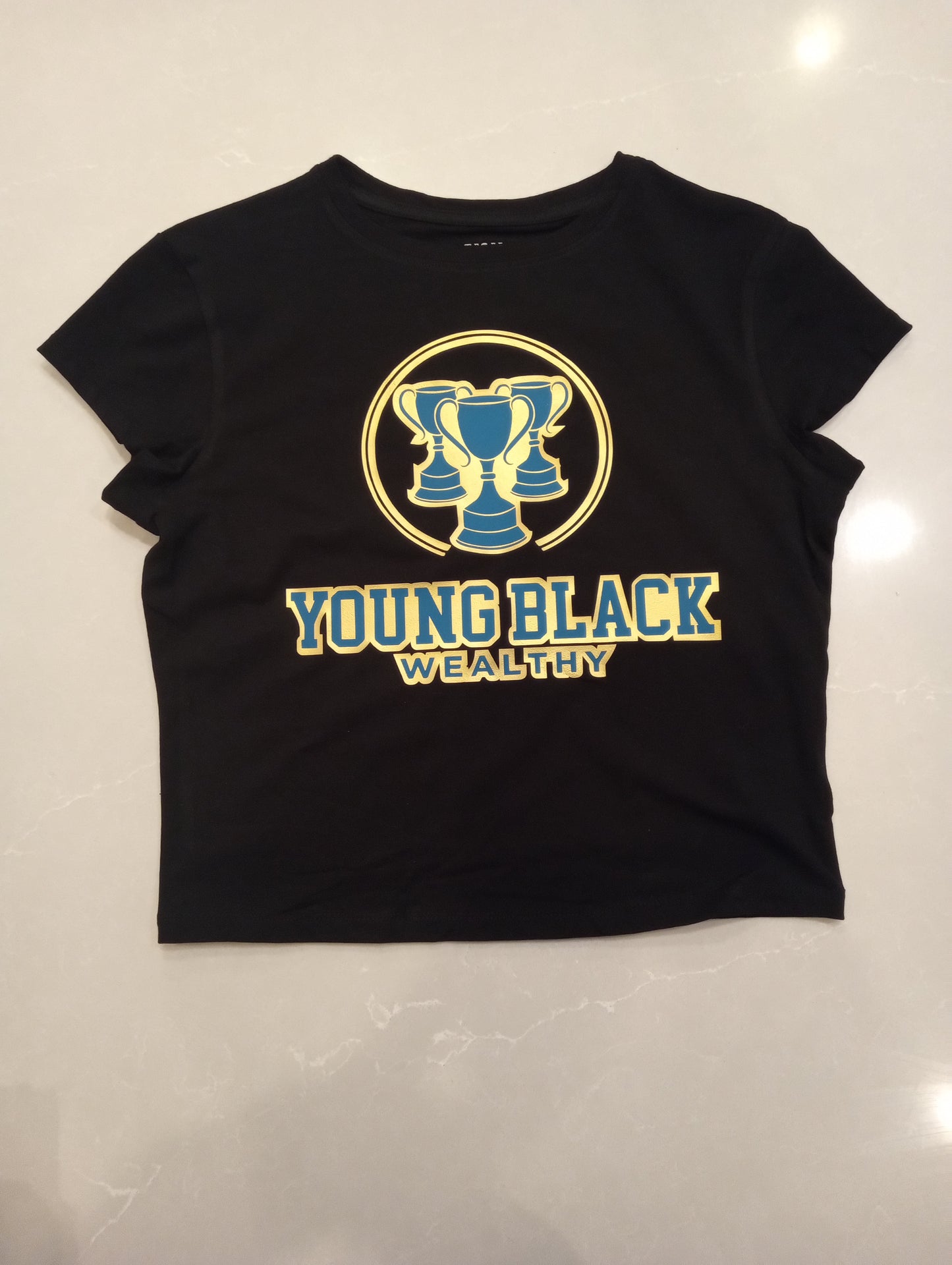 YBW Gold Club Crop and T