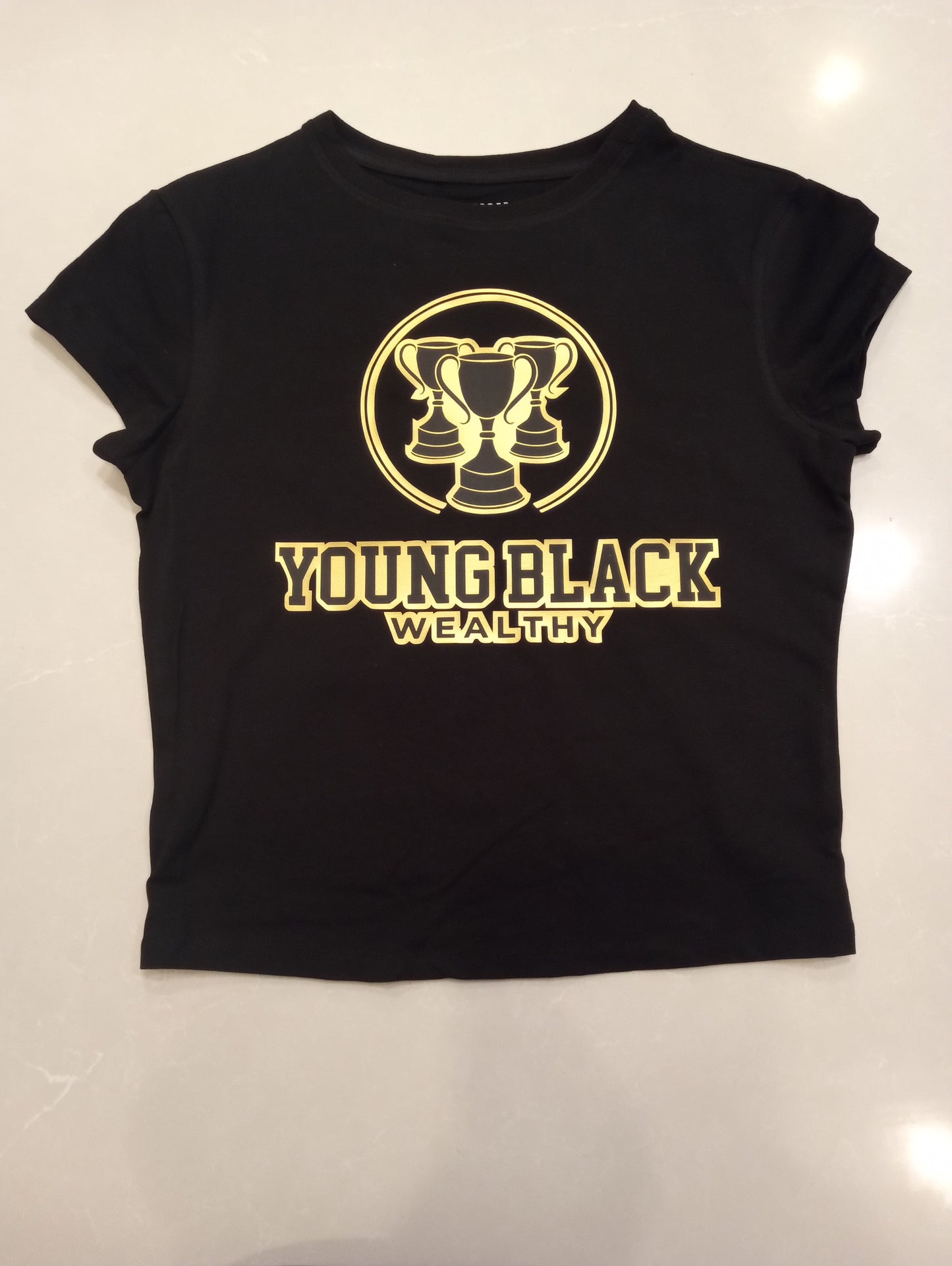 YBW Gold Club Crop and T