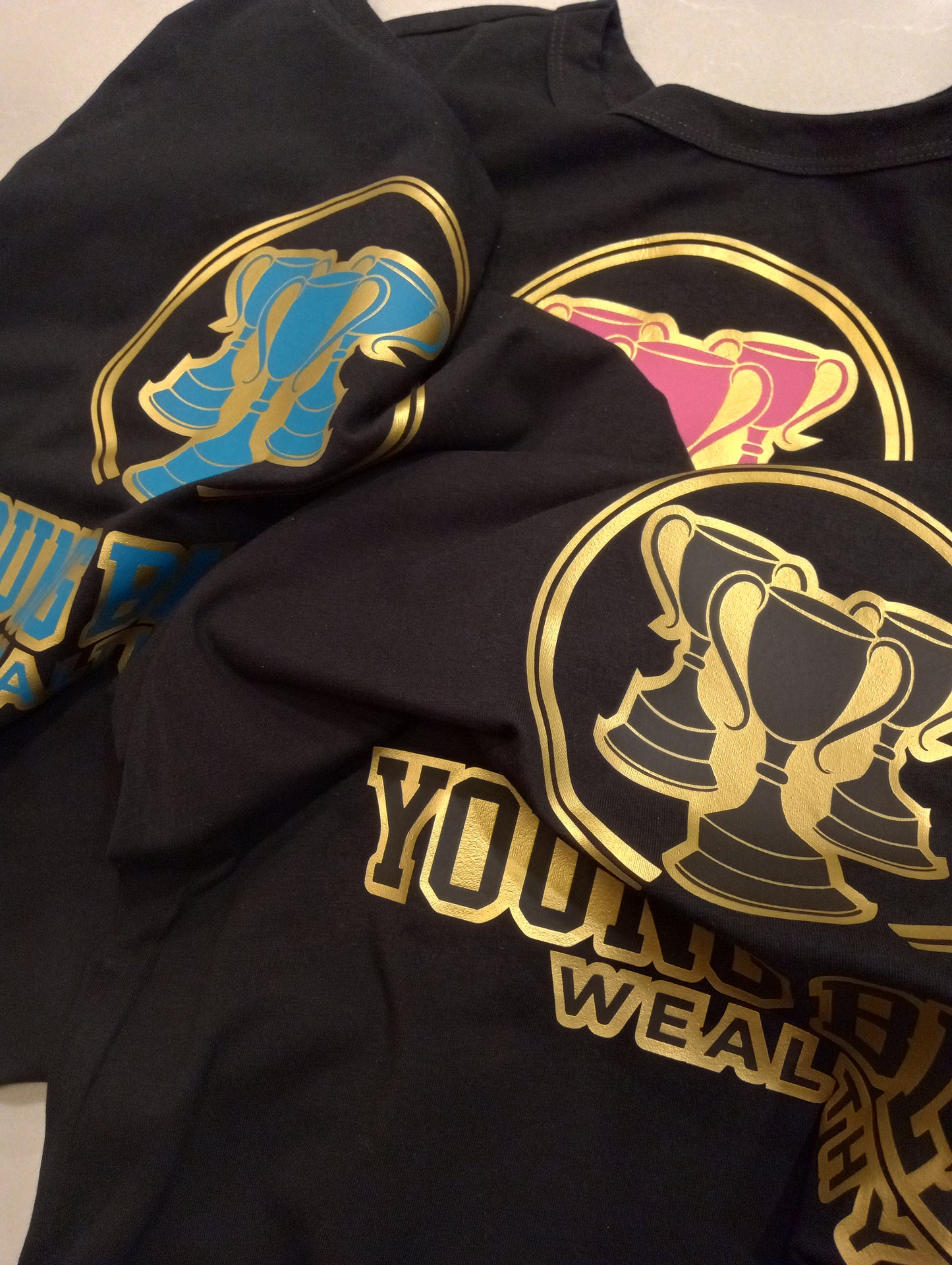 YBW Gold Club Crop and T
