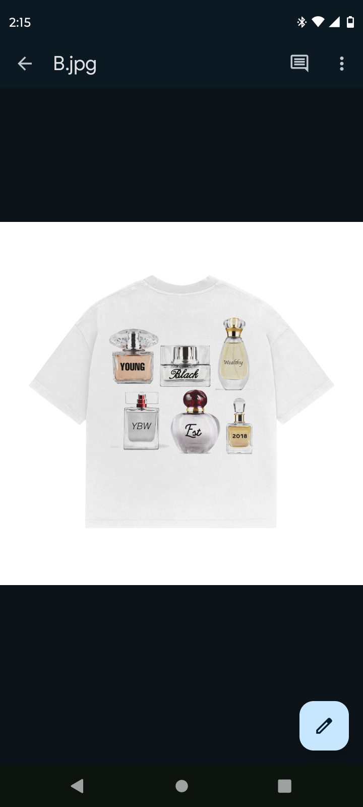"Smells Like YBW" Boxy Cut Crop