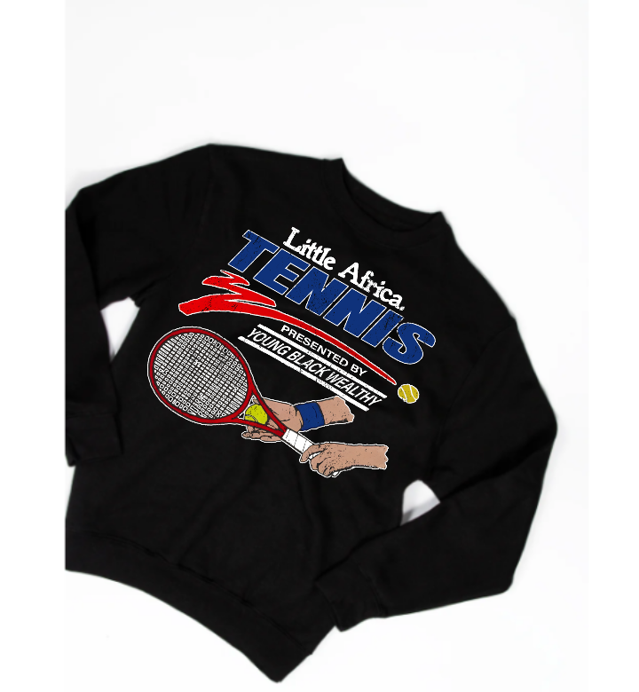 Lil' Africa Tennis 4 Crewneck 2