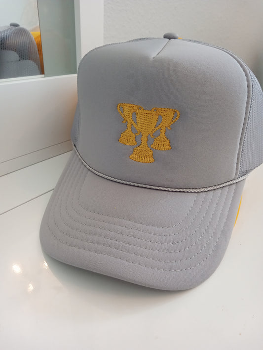 "Silver X Gold" 2 tone Collection Trucker