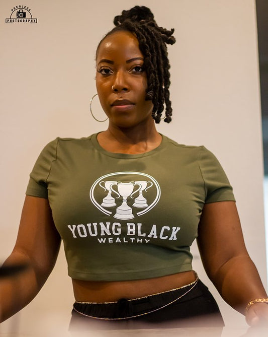 YBW Logo Crop Top