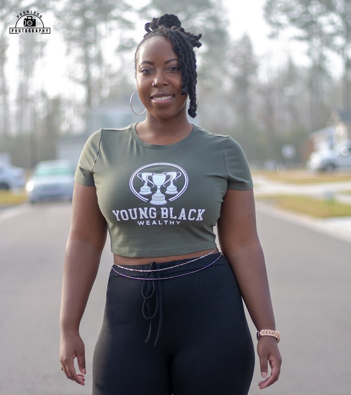 YBW Logo Crop Top